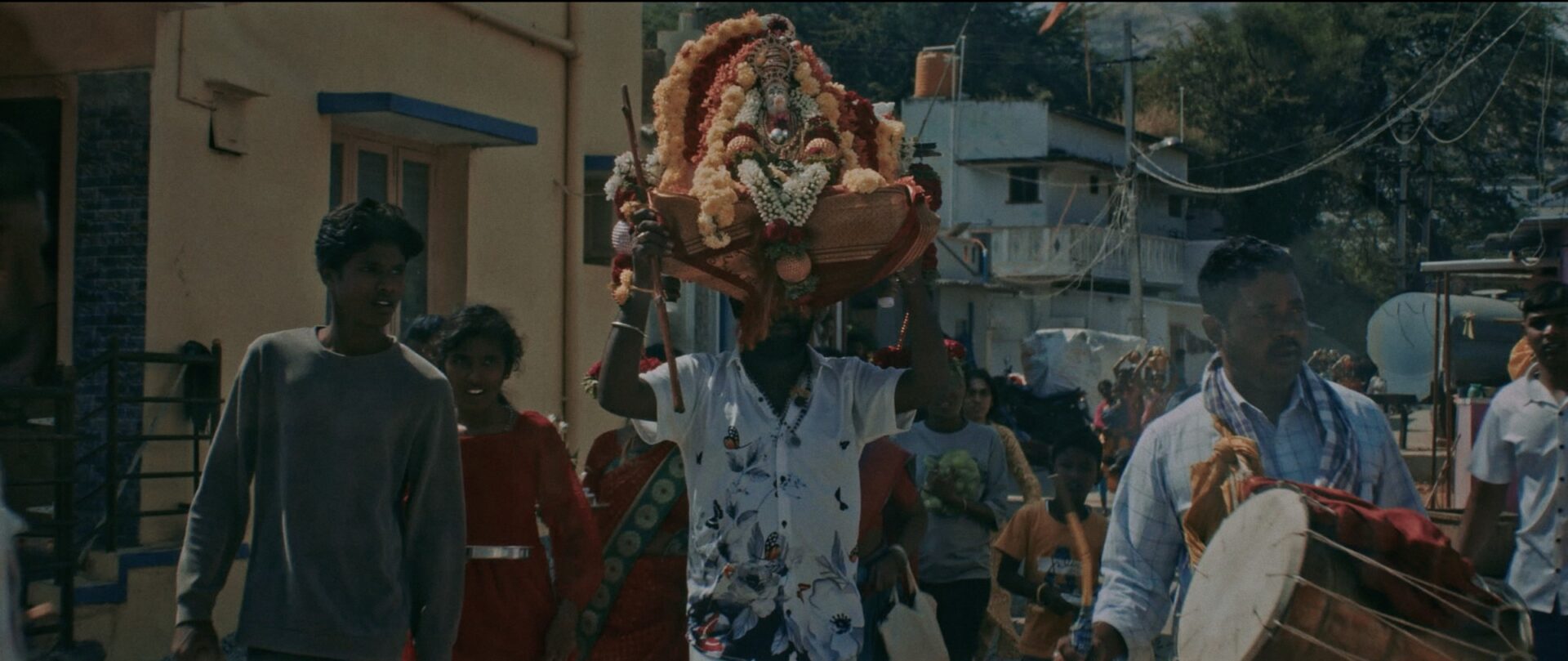 Street procession in India